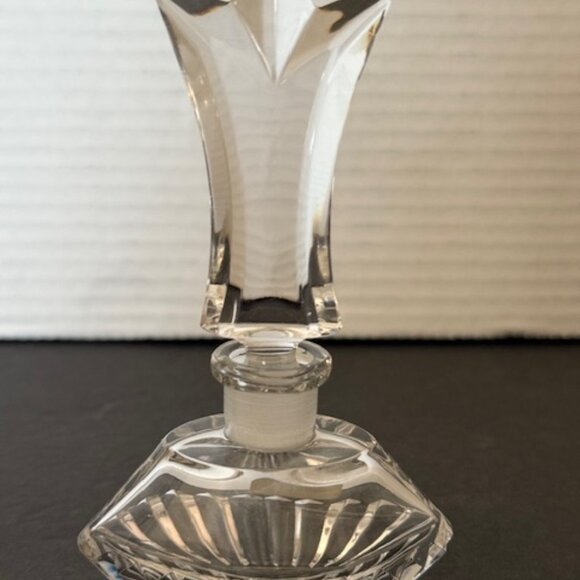 VINTAGE SCHMID WEST GERMANY CRYSTAL PERFUME BOTTLE - Picture 4 of 7